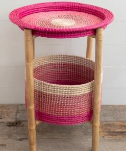 Natural Life Back To Campus Rattan Side Table 9 Natural Life Back To Campus Rattan Side Table