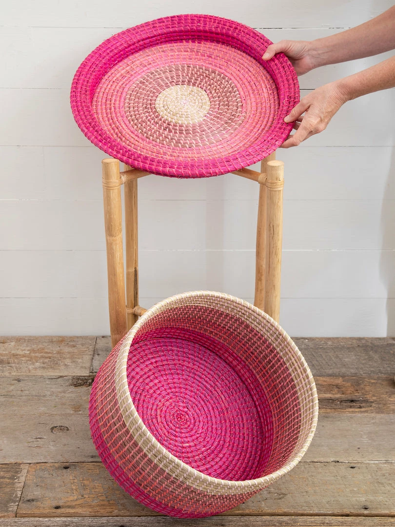 Natural Life Back To Campus Rattan Side Table 7 Natural Life Back To Campus Rattan Side Table