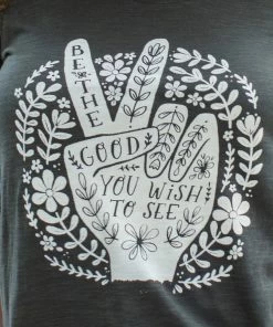 Natural Life Long Sleeve Boho Tee