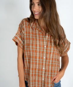 Natural Life NEW & TRENDING Allie Buttondown Top