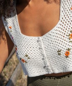 Natural Life Embroidered Hazel Vest NEW & TRENDING