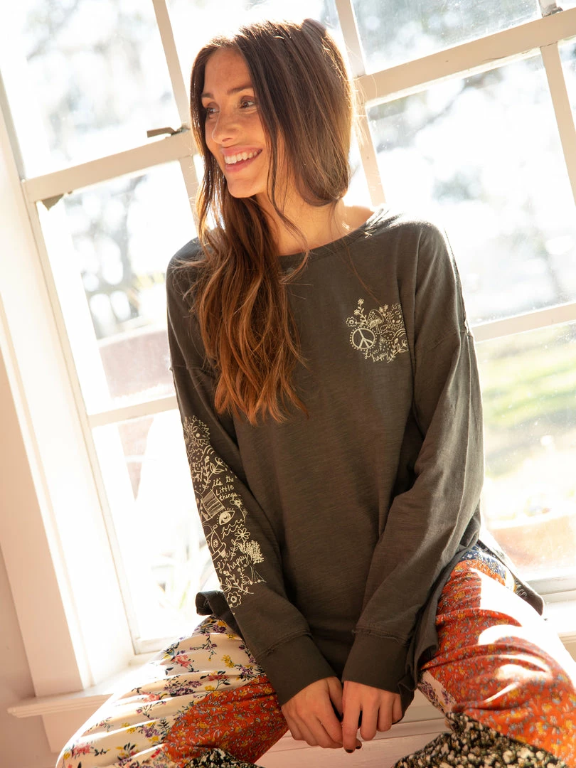 Natural Life Doodle Tee CLOTHES 3 Natural Life Doodle Tee CLOTHES