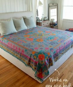 Natural Life Coverlet Tapestry Back To Campus