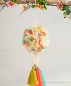 Natural Life Back To Campus Jumbo Pom Pom Tassel 25 Natural Life Back To Campus Jumbo Pom Pom Tassel
