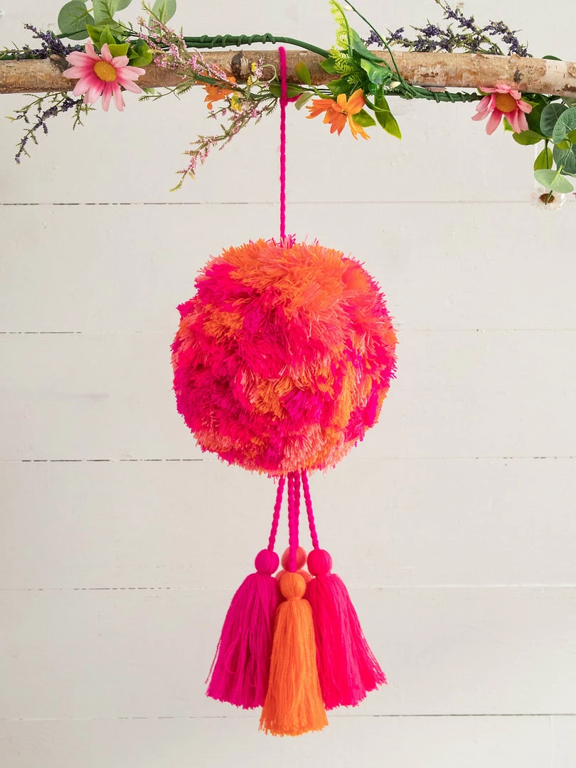 Natural Life Back To Campus Jumbo Pom Pom Tassel 13 Natural Life Back To Campus Jumbo Pom Pom Tassel