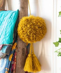 Natural Life Back To Campus Jumbo Pom Pom Tassel 35 Natural Life Back To Campus Jumbo Pom Pom Tassel