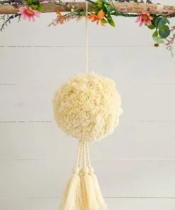 Natural Life Back To Campus Jumbo Pom Pom Tassel 42 Natural Life Back To Campus Jumbo Pom Pom Tassel