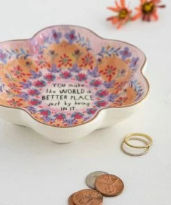 Natural Life FUN & GIFTS Shaped Trinket Bowl