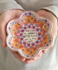 Natural Life FUN & GIFTS Shaped Trinket Bowl