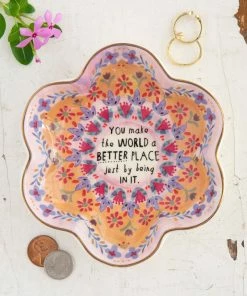 Natural Life FUN & GIFTS Shaped Trinket Bowl