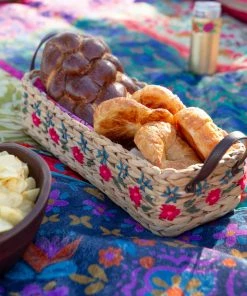 Natural Life Nantucket Bread Basket SUMMER SHOP