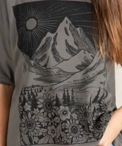 Natural Life SUMMER SHOP Remi Distressed Tee