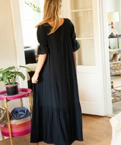 Natural Life CLOTHES Sienna Gauze Maxi Dress