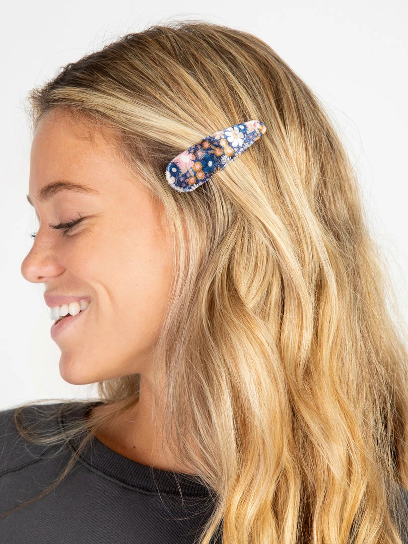 Natural Life Floral Hair Clips Set 4 Natural Life Floral Hair Clips Set