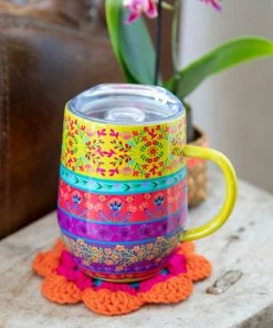 Natural Life Back To Campus Stainless Steel Coffee Tumbler