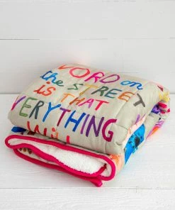 Natural Life Back To Campus Weighted Blanket