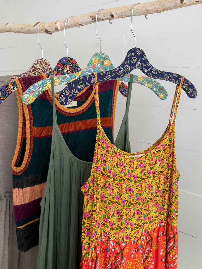 Natural Life Back To Campus Set Of 4 Wrapped Hangers 4 Natural Life Back To Campus Set Of 4 Wrapped Hangers