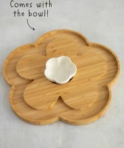 Natural Life SUMMER SHOP Bamboo Serving Board