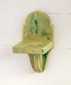 Natural Life Wooden Wall Shelf Back To Campus