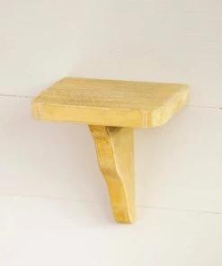 Natural Life Wooden Wall Shelf Back To Campus