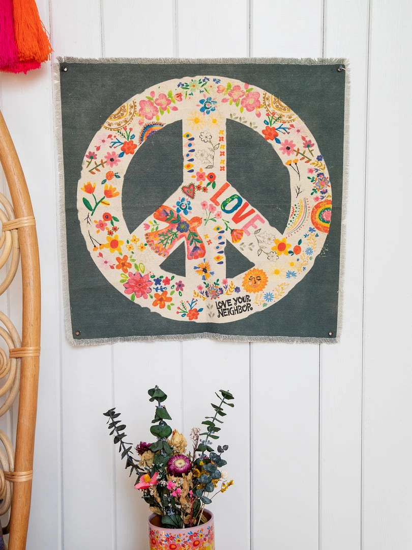 Natural Life Canvas Tapestry Back To Campus 21 Natural Life Canvas Tapestry Back To Campus