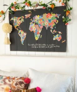 Natural Life Canvas Tapestry Back To Campus 52 Natural Life Canvas Tapestry Back To Campus