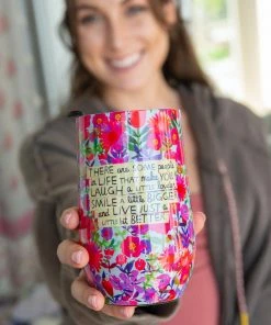 Natural Life Stainless Steel Wine Tumbler