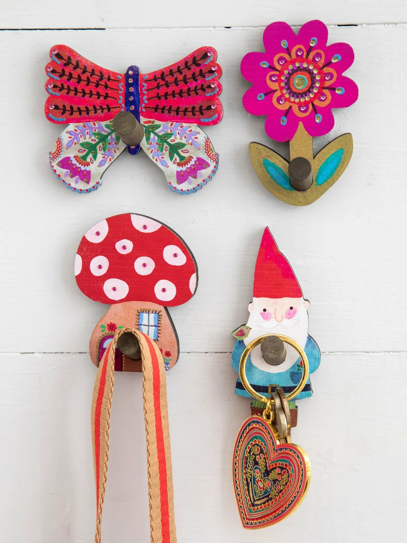 Natural Life Back To Campus Wooden Wall Hook Set Of 4 7 Natural Life Back To Campus Wooden Wall Hook Set Of 4