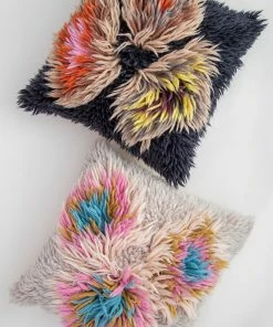 Natural Life Ziggy Shag Pillow Back To Campus