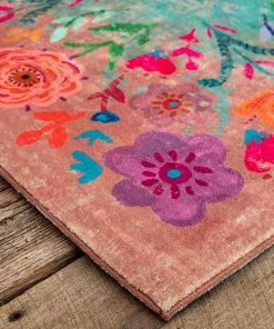 Natural Life Boho Garden Chenille Rug Back To Campus