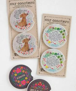 Natural Life Car Coasters 24 Natural Life Car Coasters