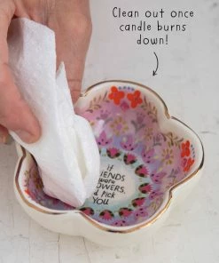 Natural Life Shaped Secret Message Candle