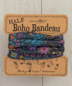 Natural Life Floral Half Boho Bandeau ACCESSORIES 37 Natural Life Floral Half Boho Bandeau ACCESSORIES