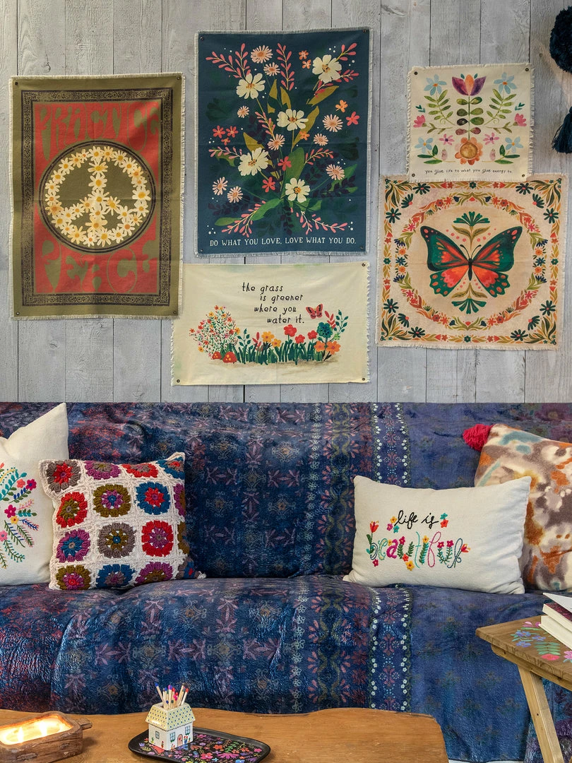 Natural Life Canvas Tapestry Back To Campus 27 Natural Life Canvas Tapestry Back To Campus