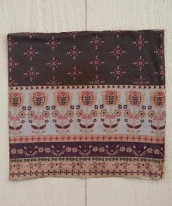 Natural Life Border Print Half Boho Bandeau 35 Natural Life Border Print Half Boho Bandeau