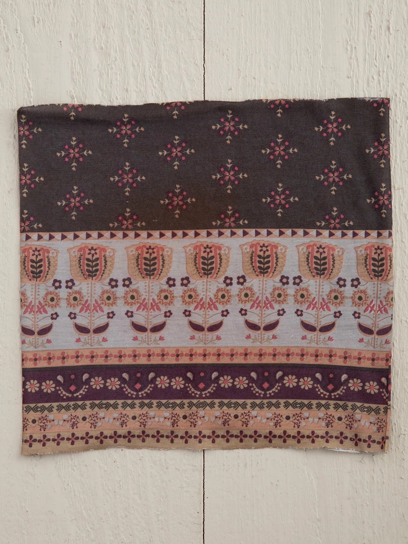 Natural Life Border Print Half Boho Bandeau 6 Natural Life Border Print Half Boho Bandeau