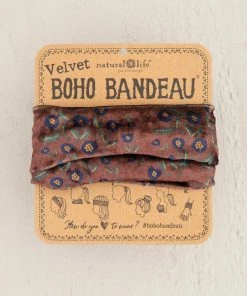 Natural Life Velvet Boho Bandeau